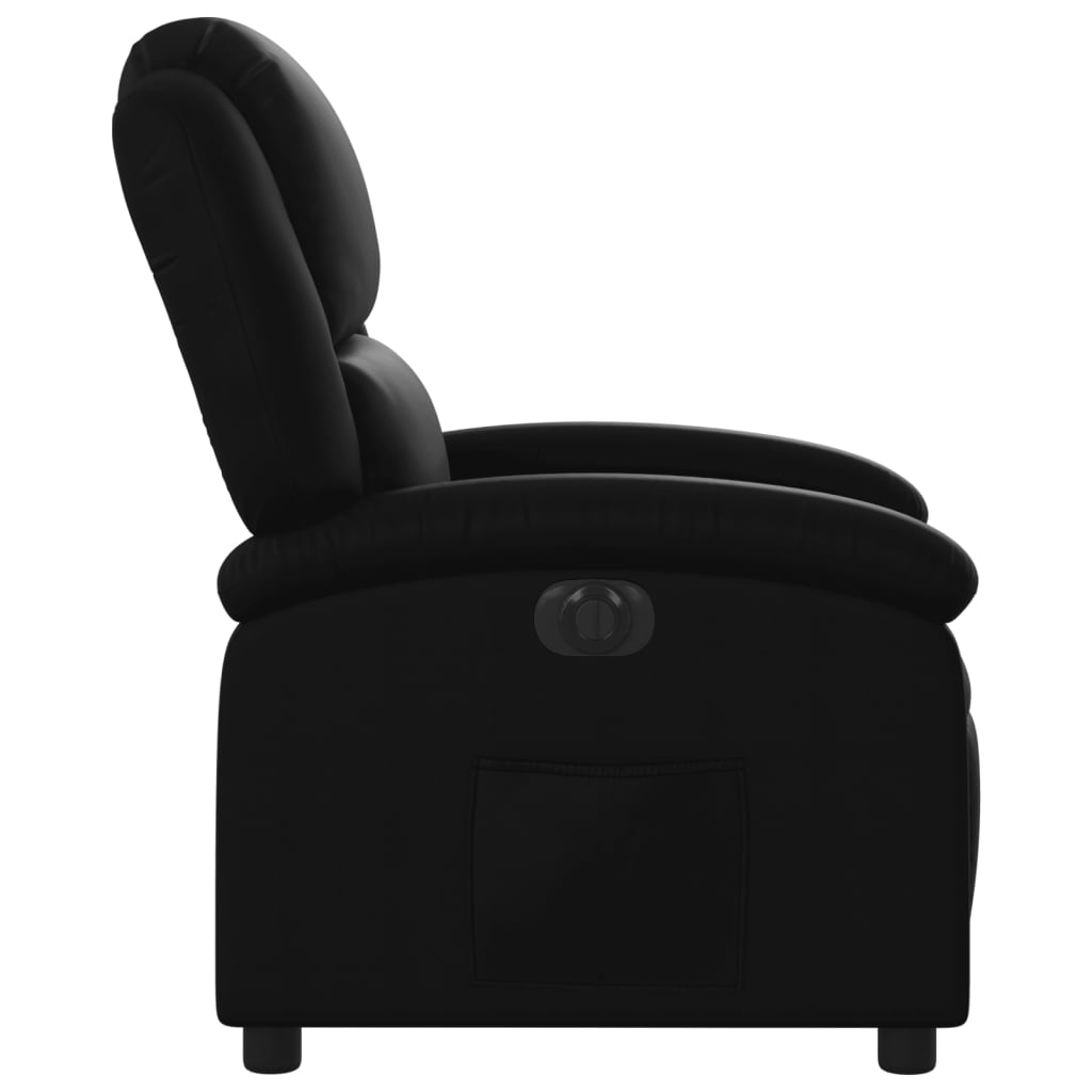 Fauteuil elektrisch verstelbaar kunstleer zwart Fauteuils & Relaxfauteuils | Creëer jouw Trendy Thuis | Gratis bezorgd & Retour | Trendy.nl