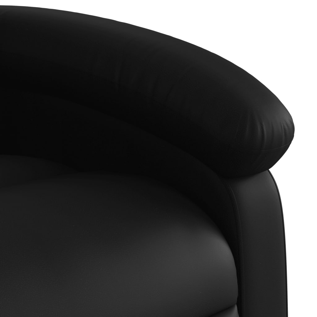 Fauteuil elektrisch verstelbaar kunstleer zwart Fauteuils & Relaxfauteuils | Creëer jouw Trendy Thuis | Gratis bezorgd & Retour | Trendy.nl