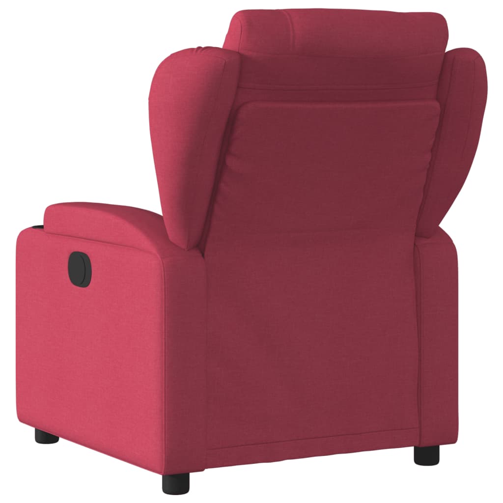 Fauteuil verstelbaar elektrisch stof wijnrood Fauteuils & Relaxfauteuils | Creëer jouw Trendy Thuis | Gratis bezorgd & Retour | Trendy.nl