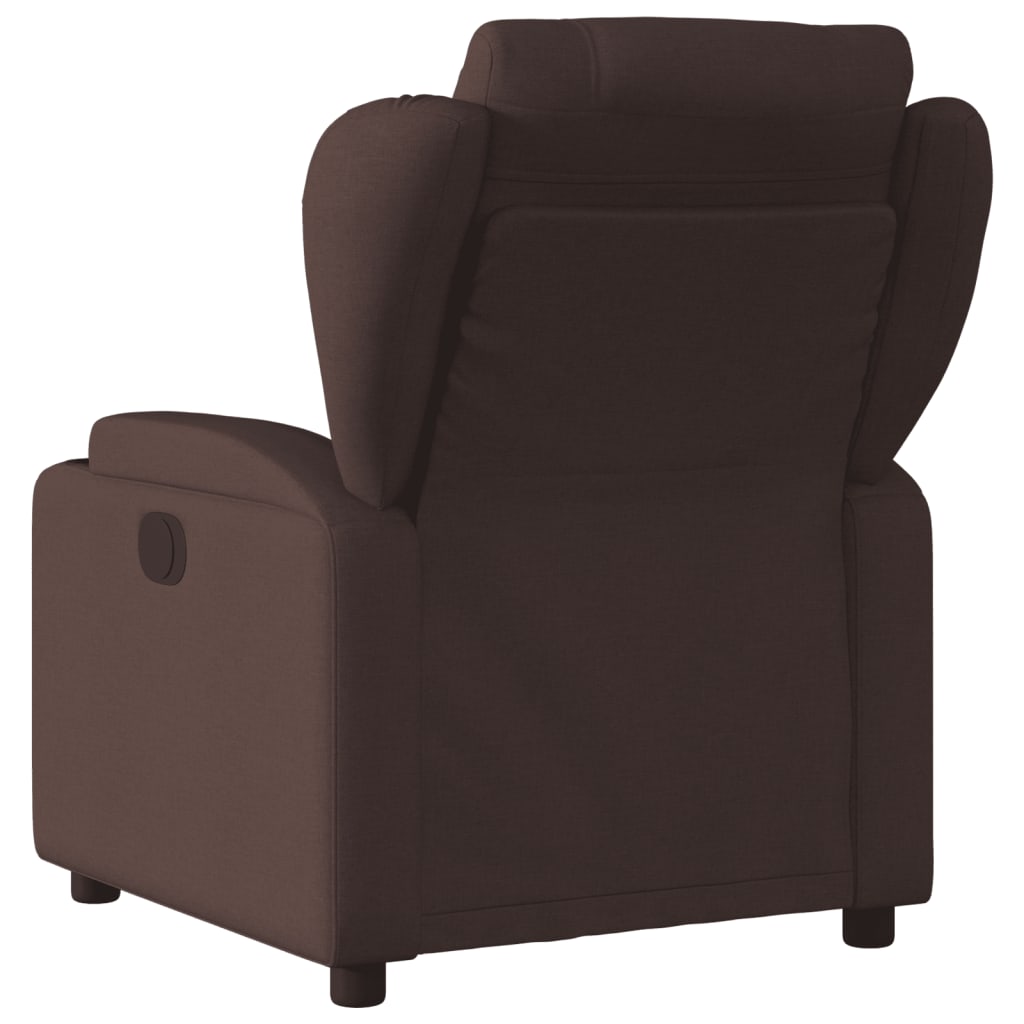 Fauteuil verstelbaar elektrisch stof donkerbruin Fauteuils & Relaxfauteuils | Creëer jouw Trendy Thuis | Gratis bezorgd & Retour | Trendy.nl