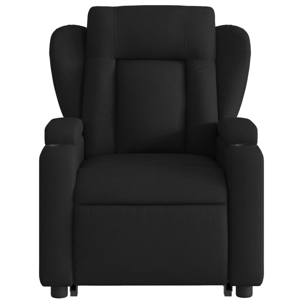 Sta-op-stoel verstelbaar stof zwart Fauteuils & Relaxfauteuils | Creëer jouw Trendy Thuis | Gratis bezorgd & Retour | Trendy.nl