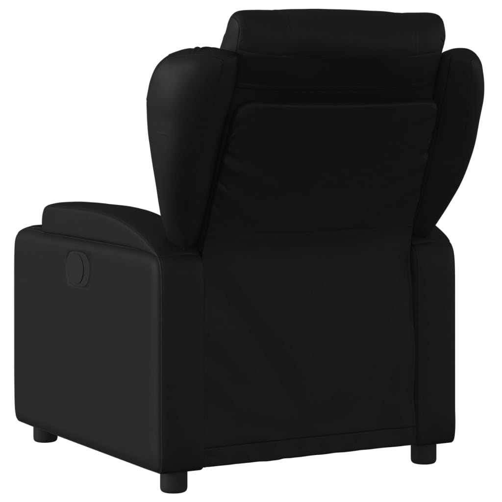 Fauteuil elektrisch verstelbaar kunstleer zwart Fauteuils & Relaxfauteuils | Creëer jouw Trendy Thuis | Gratis bezorgd & Retour | Trendy.nl