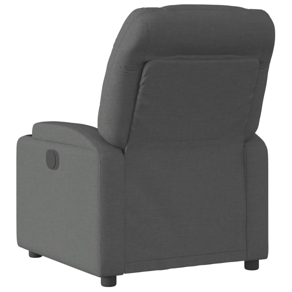 Fauteuil elektrisch verstelbaar stof donkergrijs Fauteuils & Relaxfauteuils | Creëer jouw Trendy Thuis | Gratis bezorgd & Retour | Trendy.nl