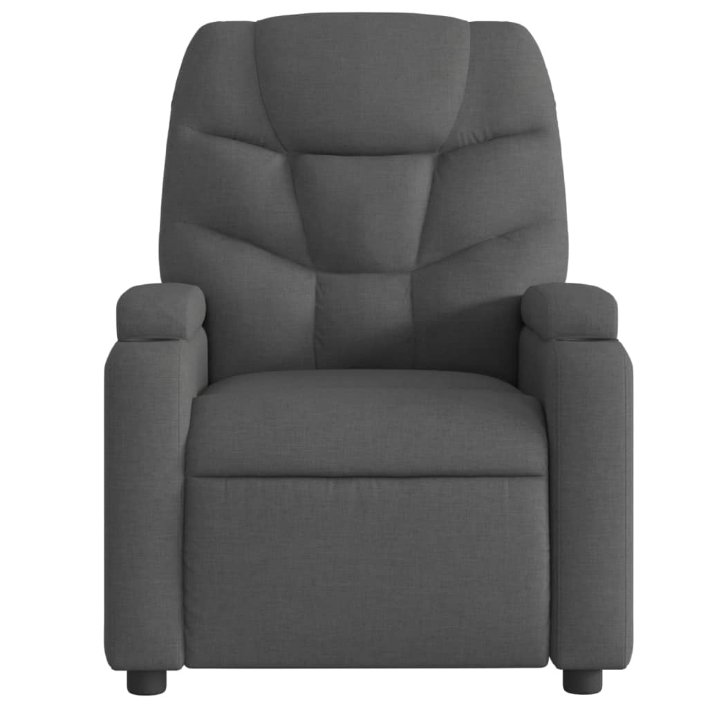 Fauteuil elektrisch verstelbaar stof donkergrijs Fauteuils & Relaxfauteuils | Creëer jouw Trendy Thuis | Gratis bezorgd & Retour | Trendy.nl