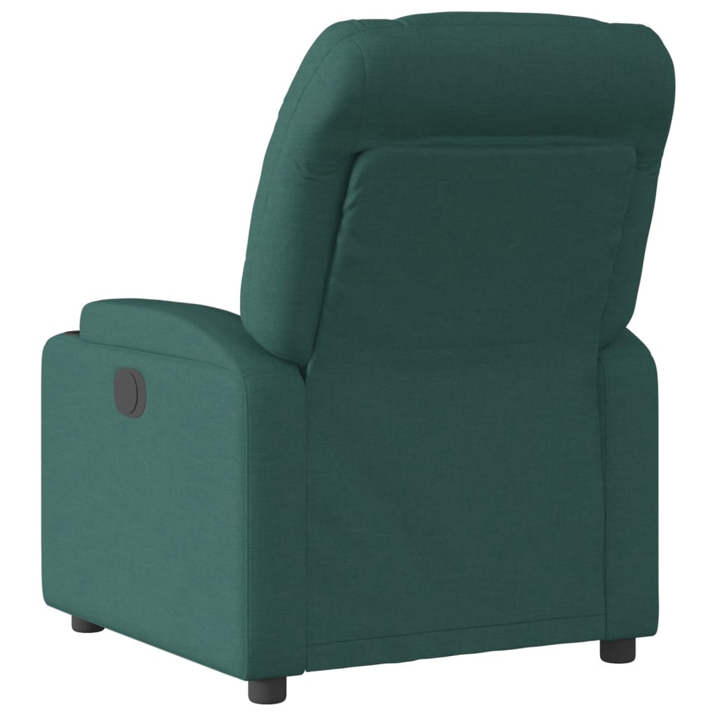 Fauteuil verstelbaar elektrisch stof donkergroen Fauteuils & Relaxfauteuils | Creëer jouw Trendy Thuis | Gratis bezorgd & Retour | Trendy.nl