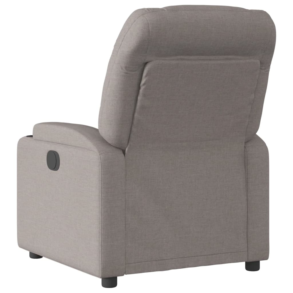 Fauteuil verstelbaar elektrisch stof taupe Fauteuils & Relaxfauteuils | Creëer jouw Trendy Thuis | Gratis bezorgd & Retour | Trendy.nl