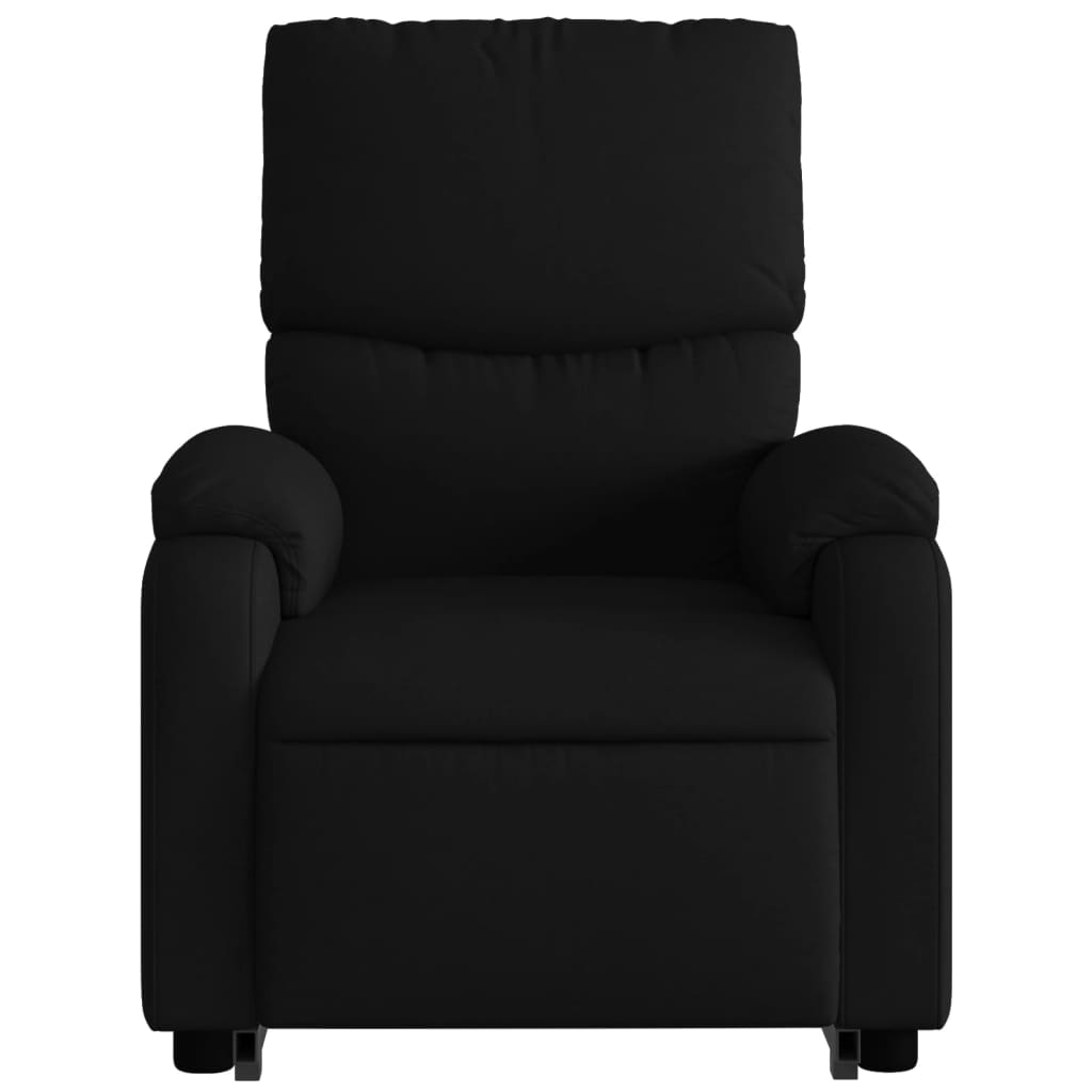 Sta-op-massagestoel verstelbaar stof zwart Fauteuils & Relaxfauteuils | Creëer jouw Trendy Thuis | Gratis bezorgd & Retour | Trendy.nl