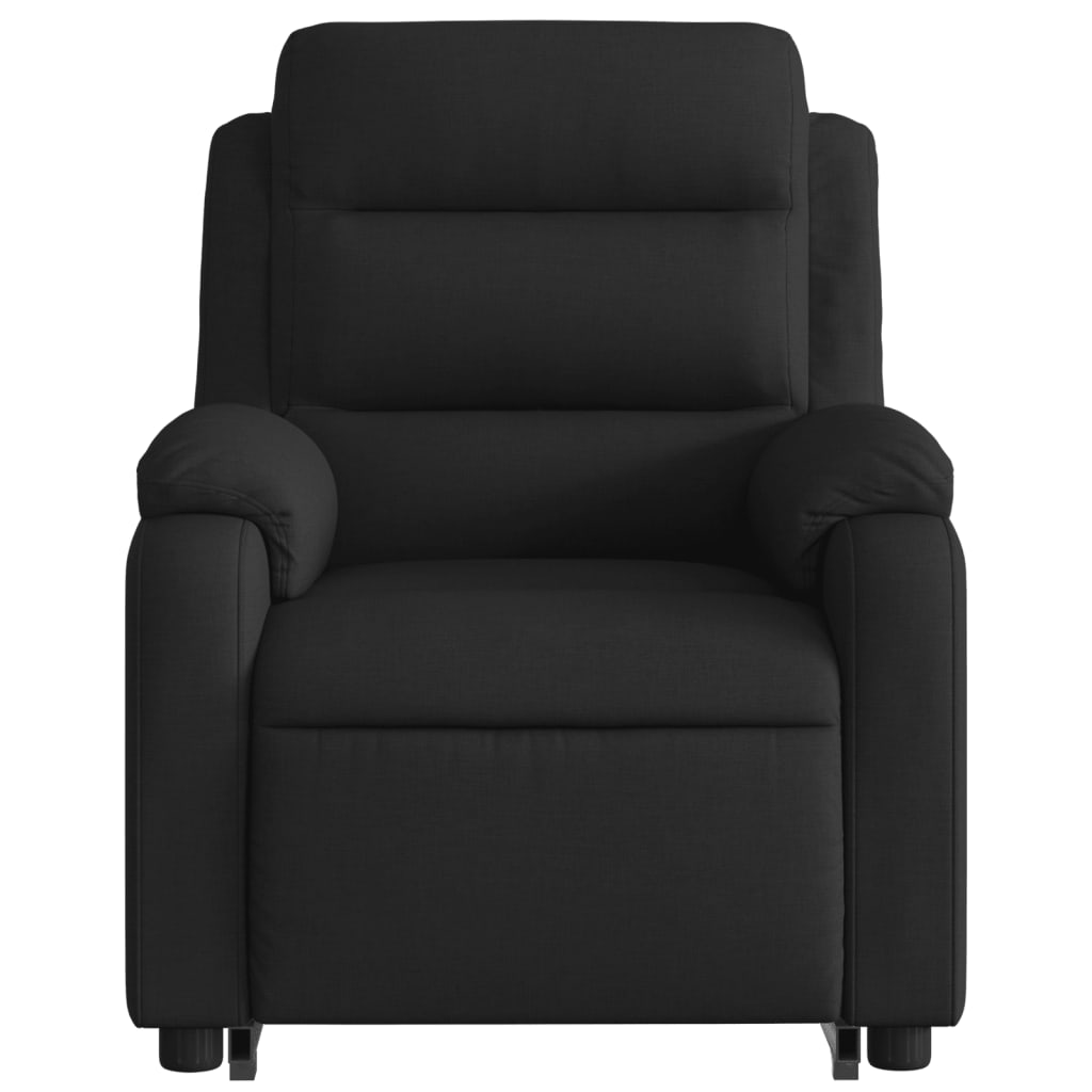 Sta-op-massagestoel elektrisch verstelbaar stof zwart Fauteuils & Relaxfauteuils | Creëer jouw Trendy Thuis | Gratis bezorgd & Retour | Trendy.nl