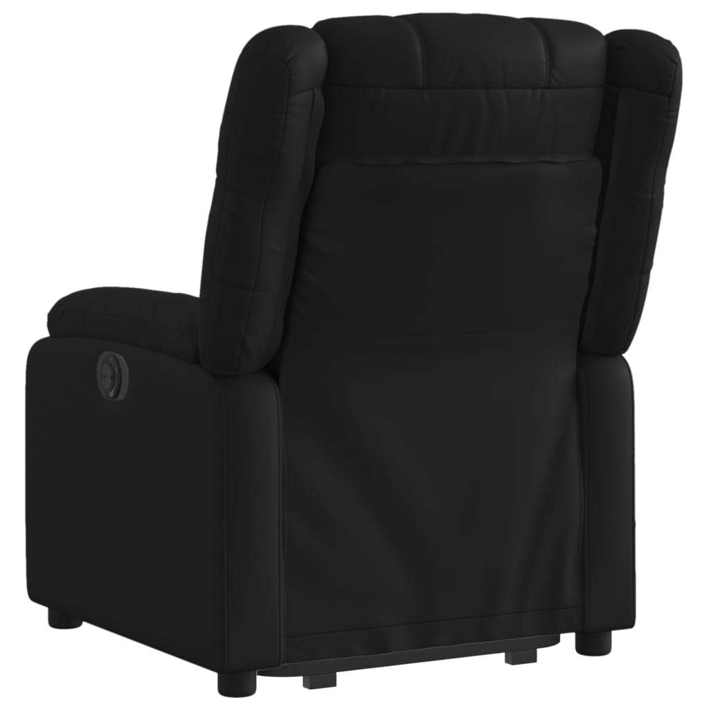 Sta-op-stoel elektrisch kunstleer zwart Fauteuils & Relaxfauteuils | Creëer jouw Trendy Thuis | Gratis bezorgd & Retour | Trendy.nl