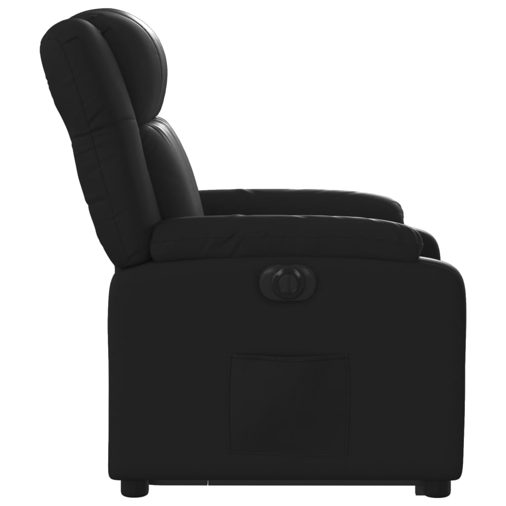 Sta-op-stoel elektrisch kunstleer zwart Fauteuils & Relaxfauteuils | Creëer jouw Trendy Thuis | Gratis bezorgd & Retour | Trendy.nl