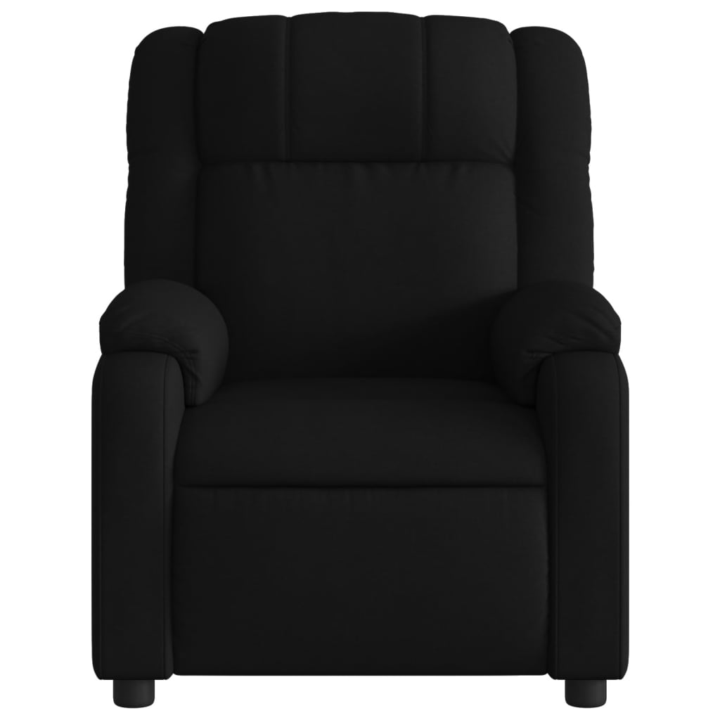 Massagestoel elektrisch verstelbaar stof zwart Fauteuils & Relaxfauteuils | Creëer jouw Trendy Thuis | Gratis bezorgd & Retour | Trendy.nl