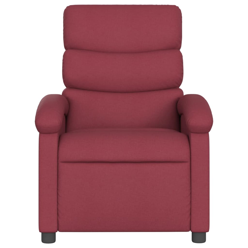 Fauteuil verstelbaar stof wijnrood Fauteuils & Relaxfauteuils | Creëer jouw Trendy Thuis | Gratis bezorgd & Retour | Trendy.nl