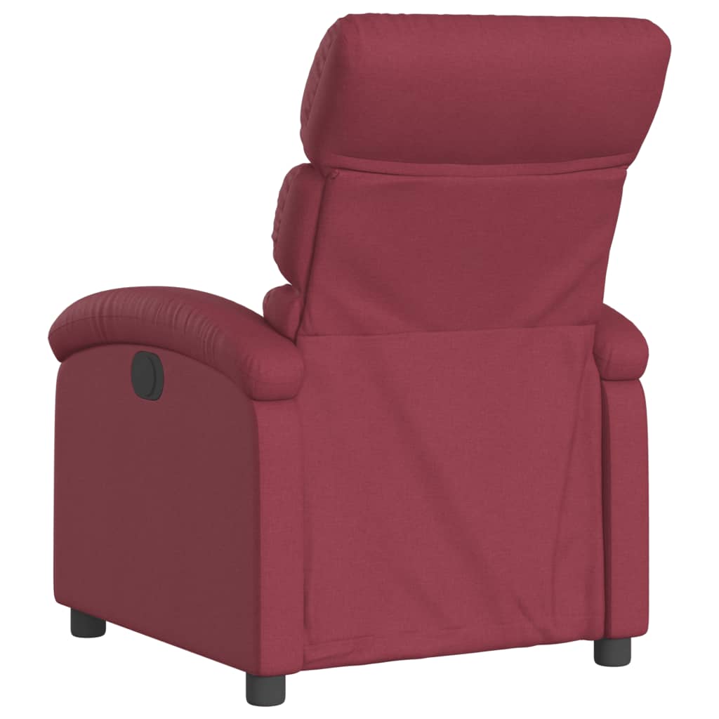 Fauteuil verstelbaar stof wijnrood Fauteuils & Relaxfauteuils | Creëer jouw Trendy Thuis | Gratis bezorgd & Retour | Trendy.nl