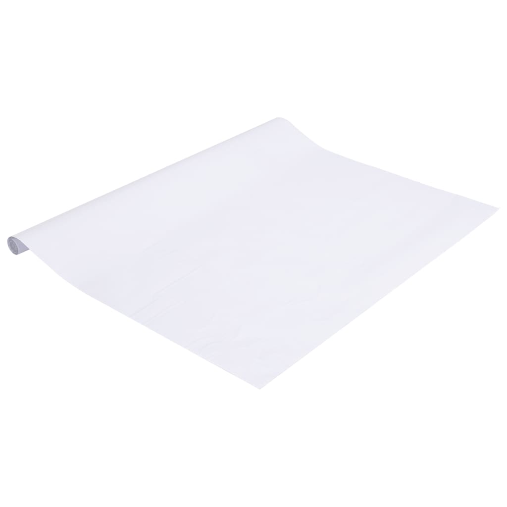 Raamfolies mat PVC wit