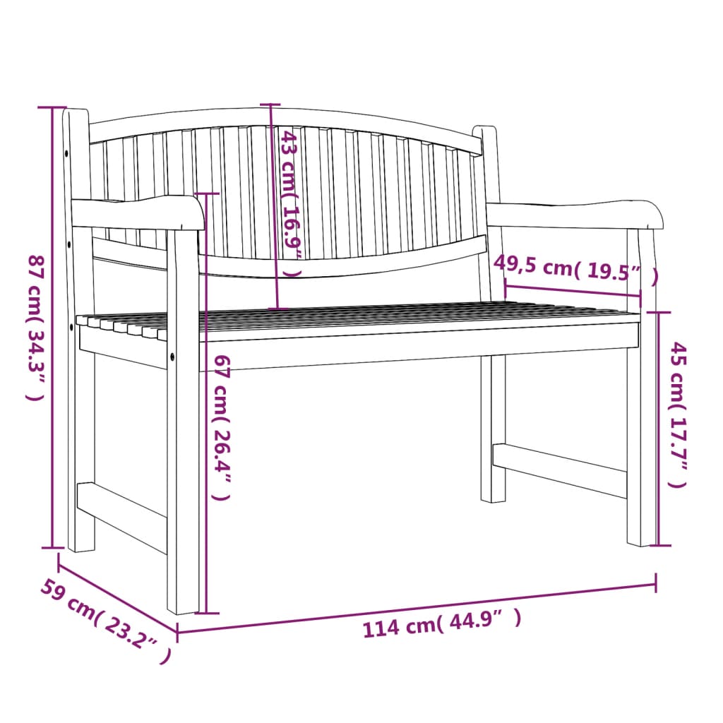 4-delige Tuinset massief teakhout Tuinsets | Creëer jouw Trendy Thuis | Gratis bezorgd & Retour | Trendy.nl