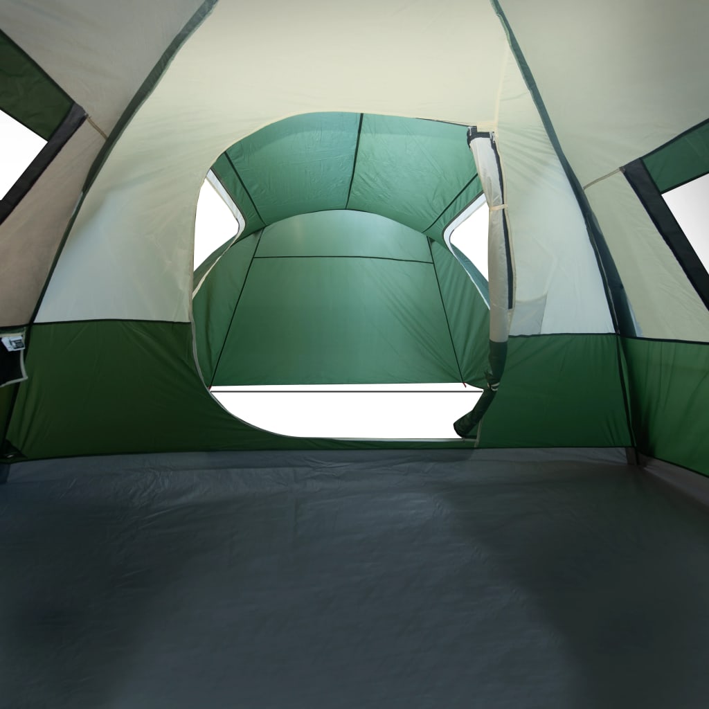 Tent 6-persoons 466x342x200 cm 185T taft groen Tenten | Creëer jouw Trendy Thuis | Gratis bezorgd & Retour | Trendy.nl