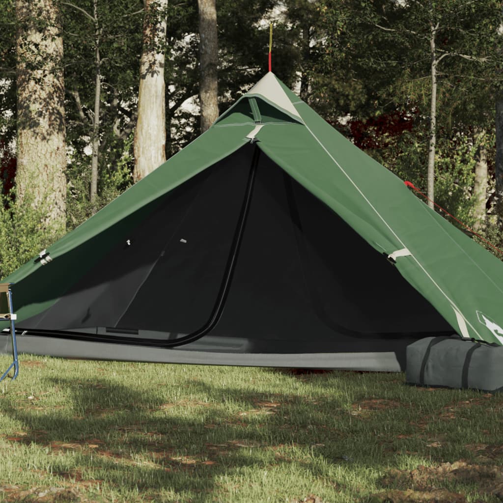 Tent 1-persoons 255x153x130 cm 185T taft groen Tenten | Creëer jouw Trendy Thuis | Gratis bezorgd & Retour | Trendy.nl