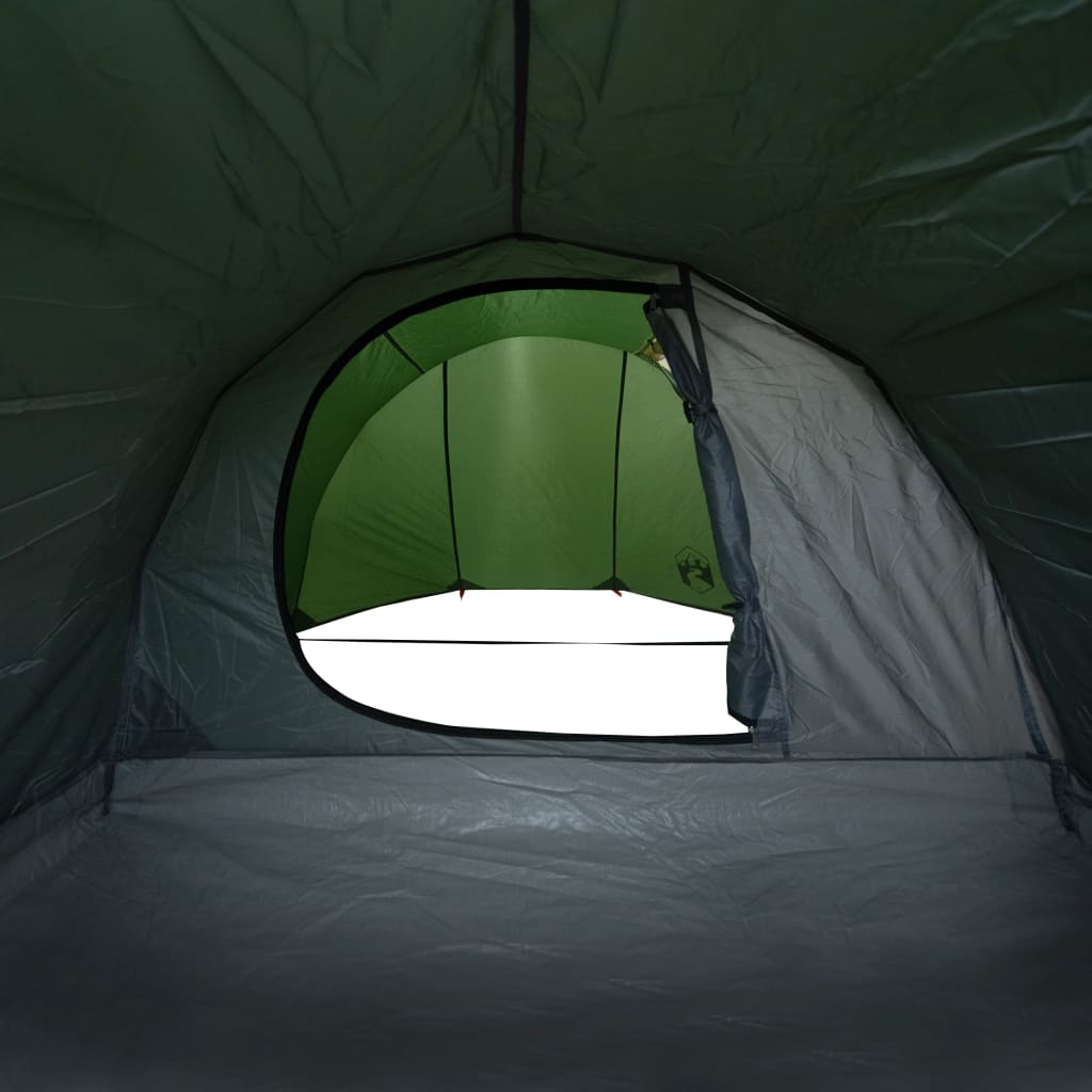 Tent 4-persoons 405x170x106 cm 185T taft groen