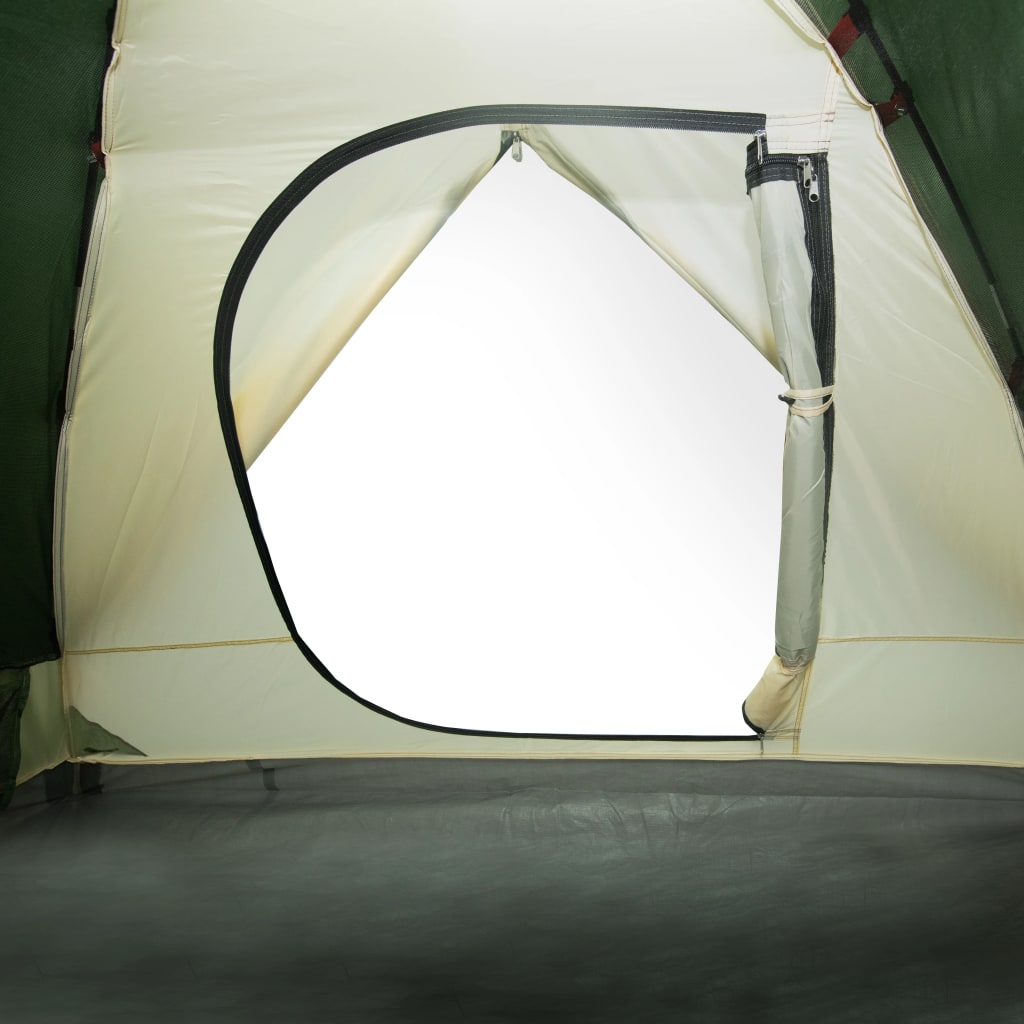 Tent 6-persoons 348x340x190 cm 190T taft groen Tenten | Creëer jouw Trendy Thuis | Gratis bezorgd & Retour | Trendy.nl