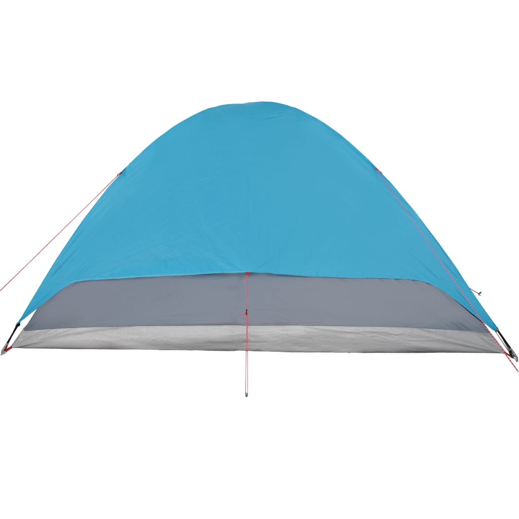 Tent 6-persoons 348x340x190 cm 190T taft blauw Tenten | Creëer jouw Trendy Thuis | Gratis bezorgd & Retour | Trendy.nl