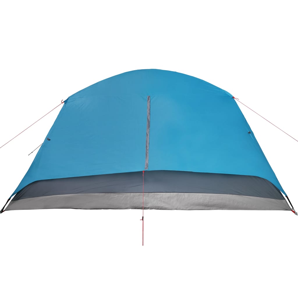 Tent 6-persoons 412x370x190 cm 190T taft blauw Tenten | Creëer jouw Trendy Thuis | Gratis bezorgd & Retour | Trendy.nl
