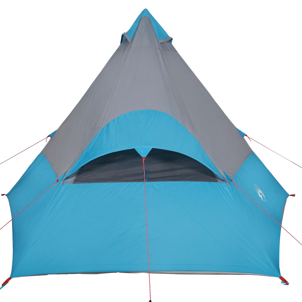 Tent 7-persoons 350x350x280 cm 185T taft blauw Tenten | Creëer jouw Trendy Thuis | Gratis bezorgd & Retour | Trendy.nl