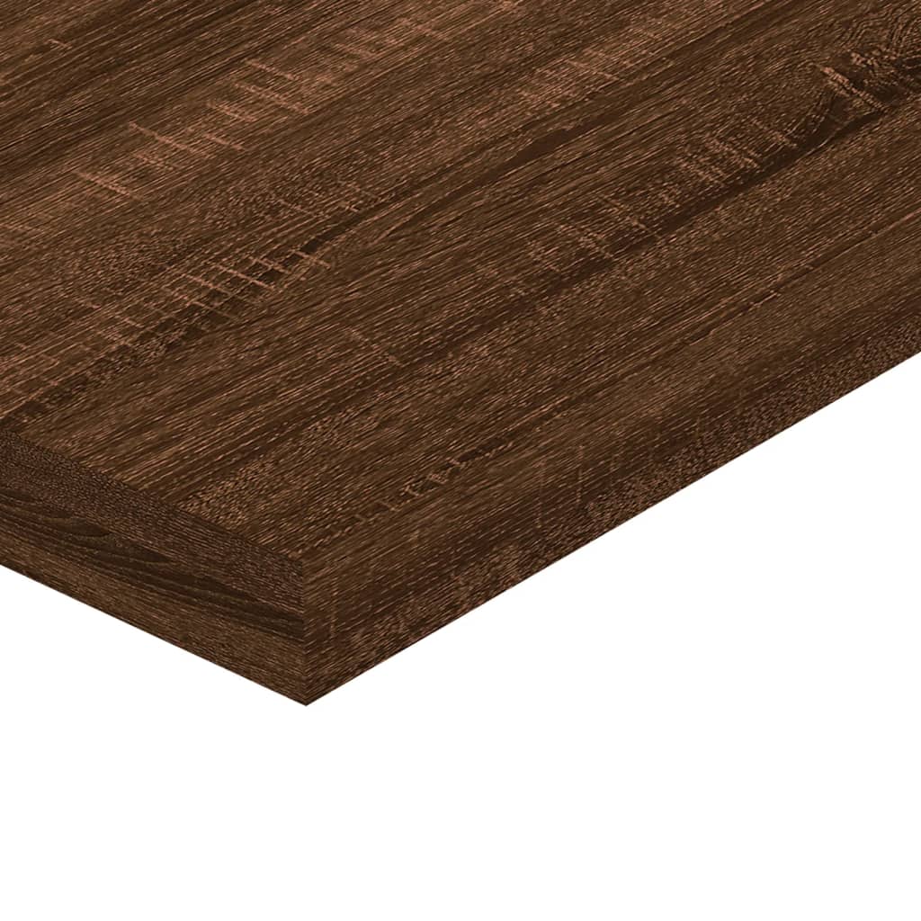 Wandschappen 4 st 40x10x1,5 cm bewerkt hout bruin eikenkleur Boekenkasten & wandplanken | Creëer jouw Trendy Thuis | Gratis bezorgd & Retour | Trendy.nl