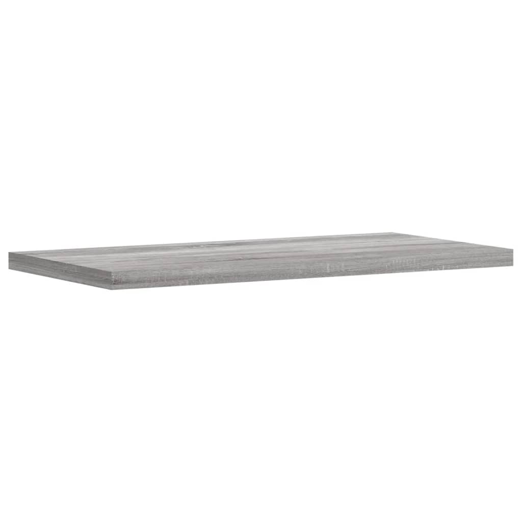 Wandschappen 4 st 40x20x1,5 cm bewerkt hout grijs sonoma eiken Boekenkasten & wandplanken | Creëer jouw Trendy Thuis | Gratis bezorgd & Retour | Trendy.nl