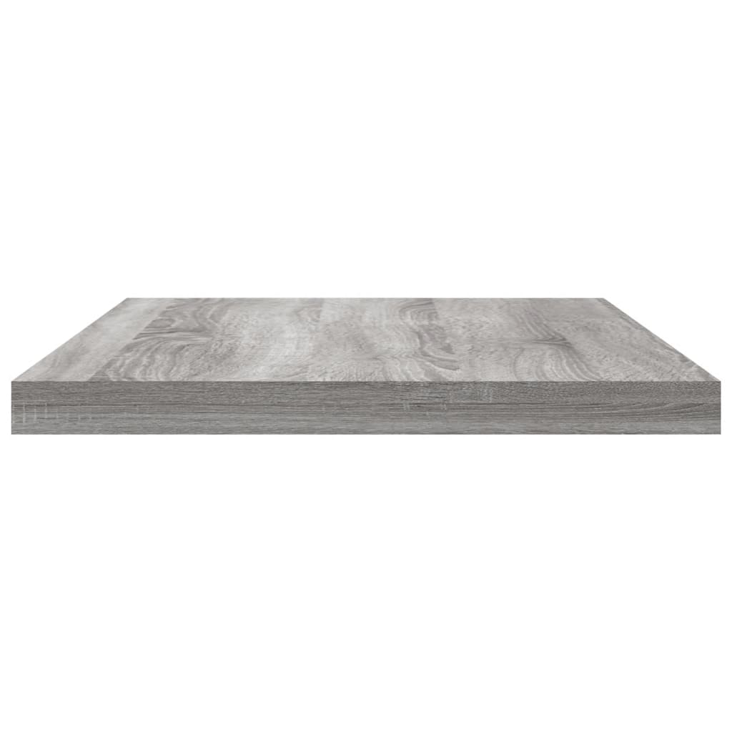 Wandschappen 4 st 40x20x1,5 cm bewerkt hout grijs sonoma eiken Boekenkasten & wandplanken | Creëer jouw Trendy Thuis | Gratis bezorgd & Retour | Trendy.nl