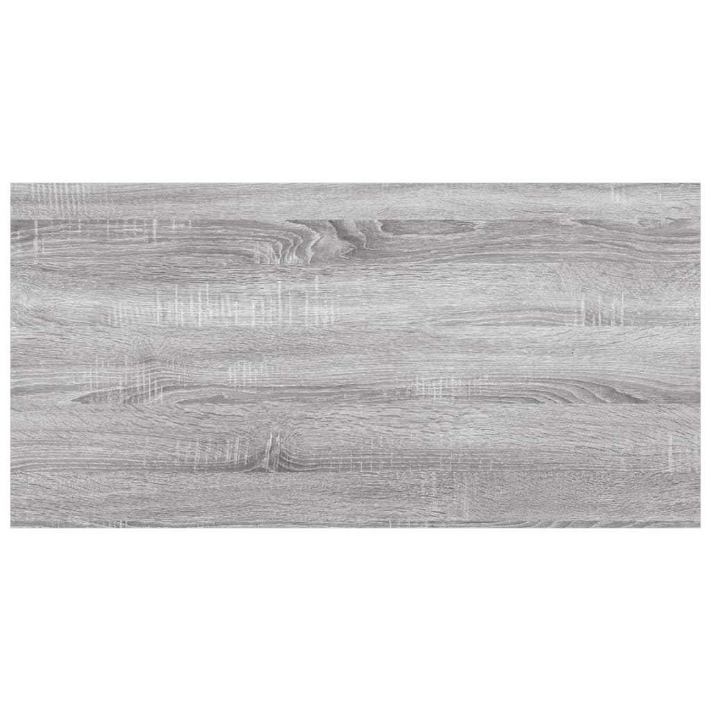 Wandschappen 4 st 40x20x1,5 cm bewerkt hout grijs sonoma eiken Boekenkasten & wandplanken | Creëer jouw Trendy Thuis | Gratis bezorgd & Retour | Trendy.nl