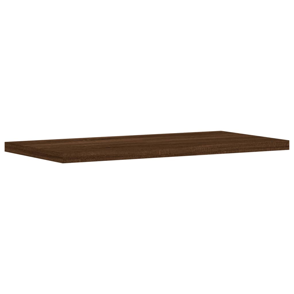 Wandschappen 4 st 40x20x1,5 cm bewerkt hout bruin eikenkleur Boekenkasten & wandplanken | Creëer jouw Trendy Thuis | Gratis bezorgd & Retour | Trendy.nl