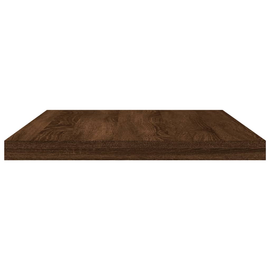 Wandschappen 4 st 40x20x1,5 cm bewerkt hout bruin eikenkleur Boekenkasten & wandplanken | Creëer jouw Trendy Thuis | Gratis bezorgd & Retour | Trendy.nl