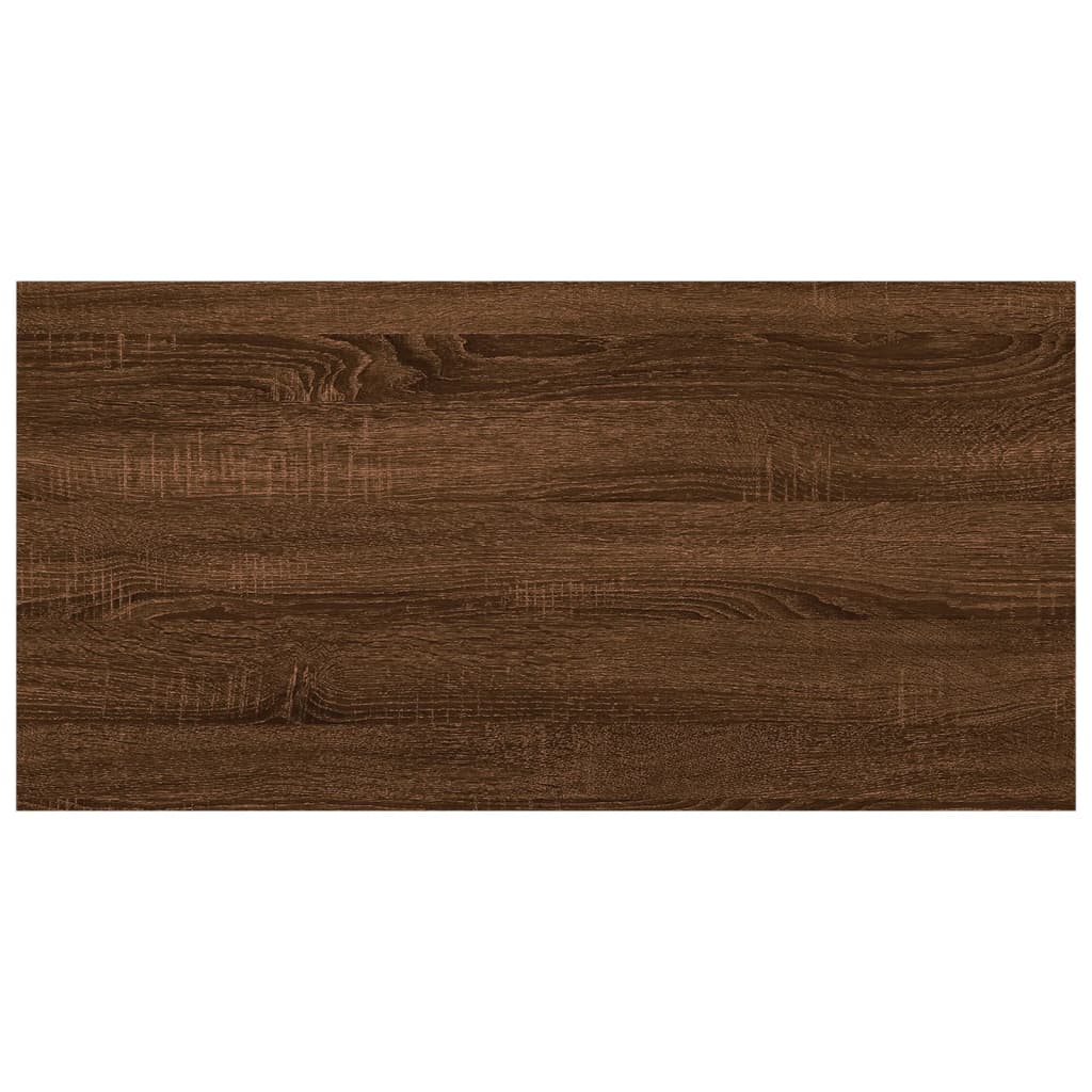 Wandschappen 4 st 40x20x1,5 cm bewerkt hout bruin eikenkleur Boekenkasten & wandplanken | Creëer jouw Trendy Thuis | Gratis bezorgd & Retour | Trendy.nl