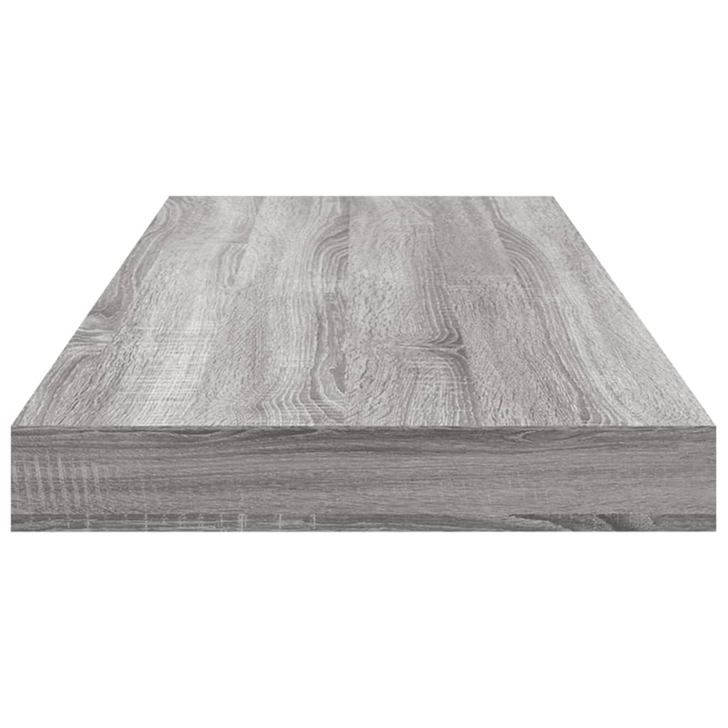 Wandschappen 4 st 60x10x1,5 cm bewerkt hout grijs sonoma eiken Boekenkasten & wandplanken | Creëer jouw Trendy Thuis | Gratis bezorgd & Retour | Trendy.nl