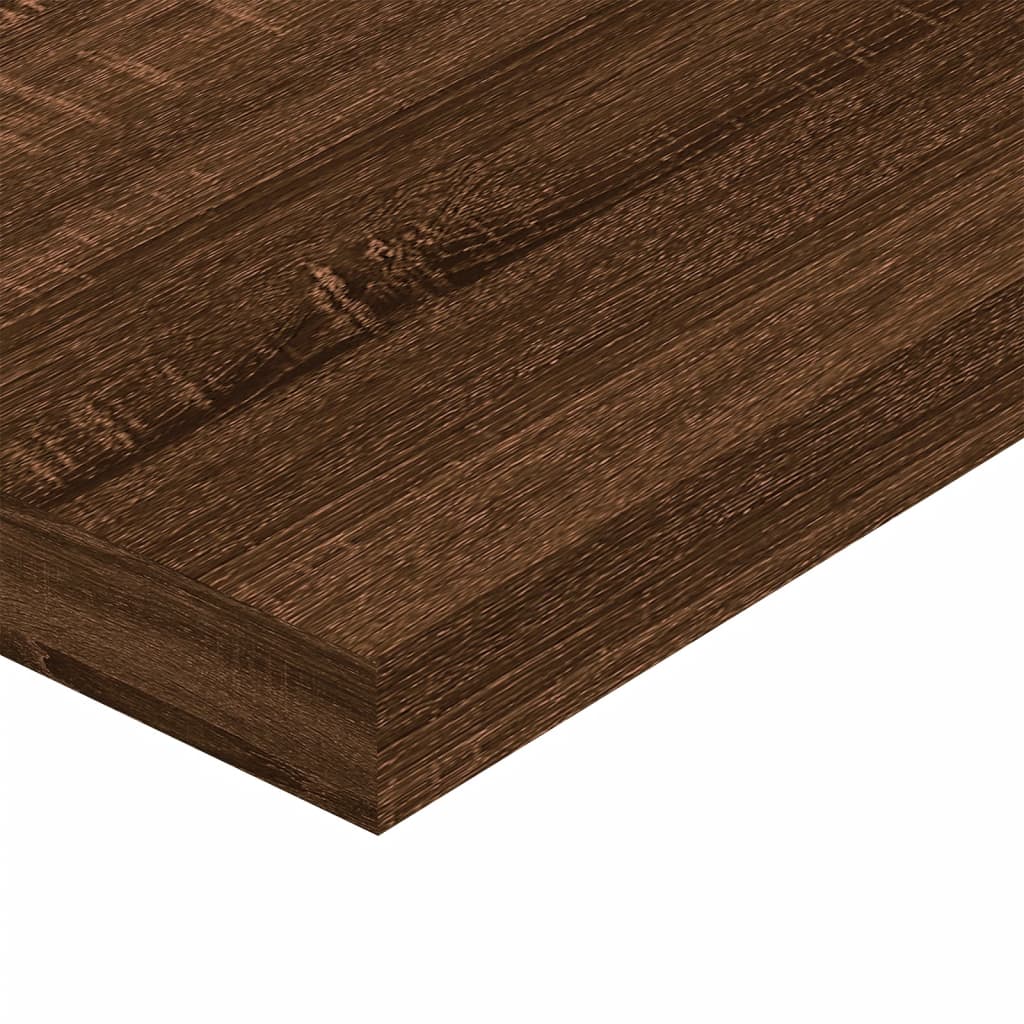 Wandschappen 4 st 60x10x1,5 cm bewerkt hout bruin eikenkleur Boekenkasten & wandplanken | Creëer jouw Trendy Thuis | Gratis bezorgd & Retour | Trendy.nl