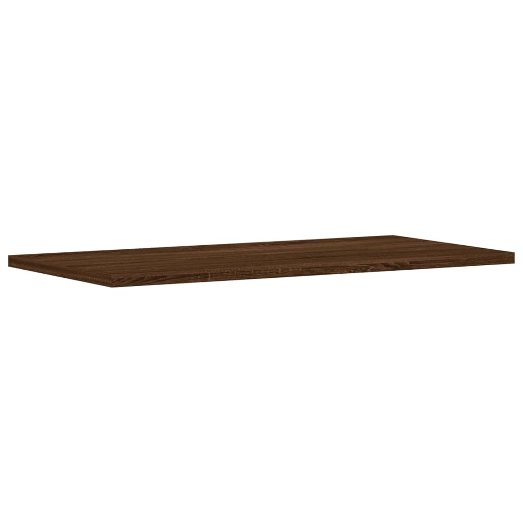 Wandschappen 4 st 60x20x1,5 cm bewerkt hout bruin eikenkleur Boekenkasten & wandplanken | Creëer jouw Trendy Thuis | Gratis bezorgd & Retour | Trendy.nl