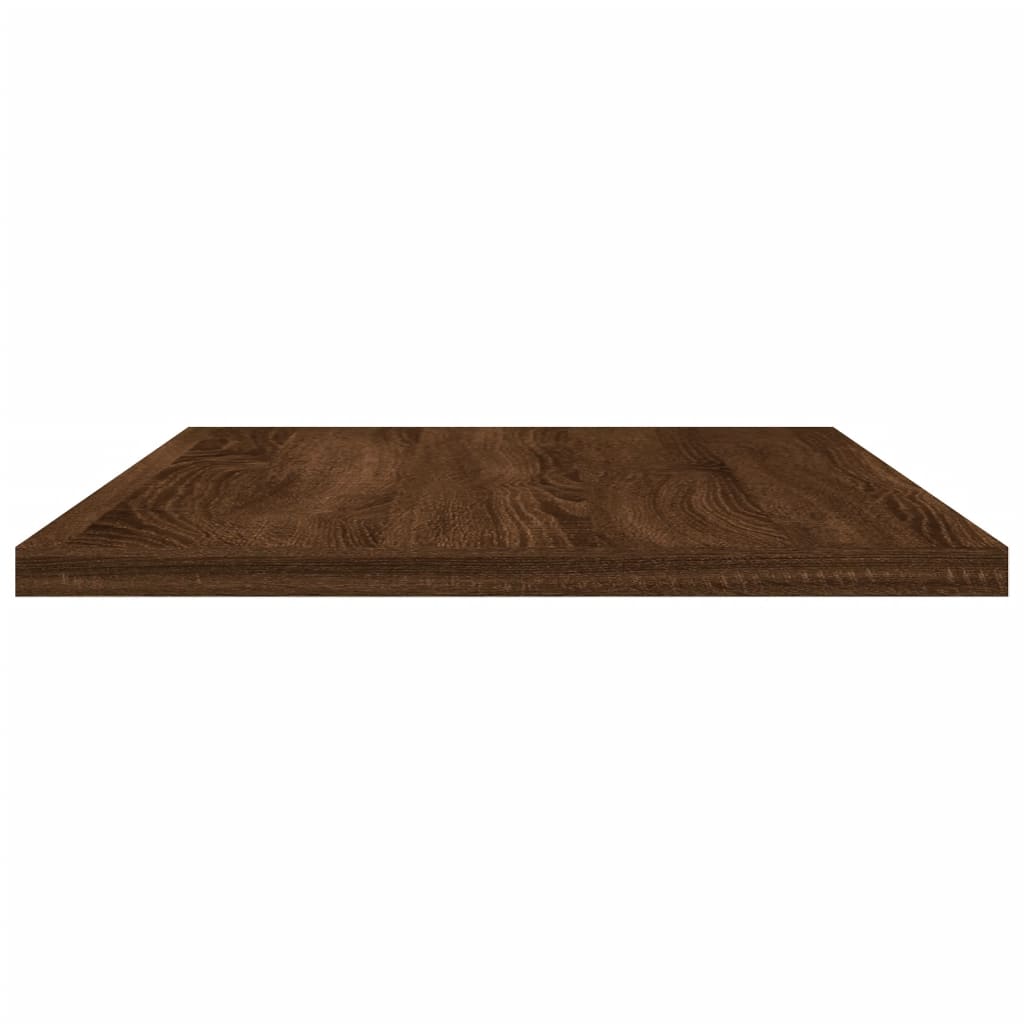 Wandschappen 4 st 60x20x1,5 cm bewerkt hout bruin eikenkleur Boekenkasten & wandplanken | Creëer jouw Trendy Thuis | Gratis bezorgd & Retour | Trendy.nl