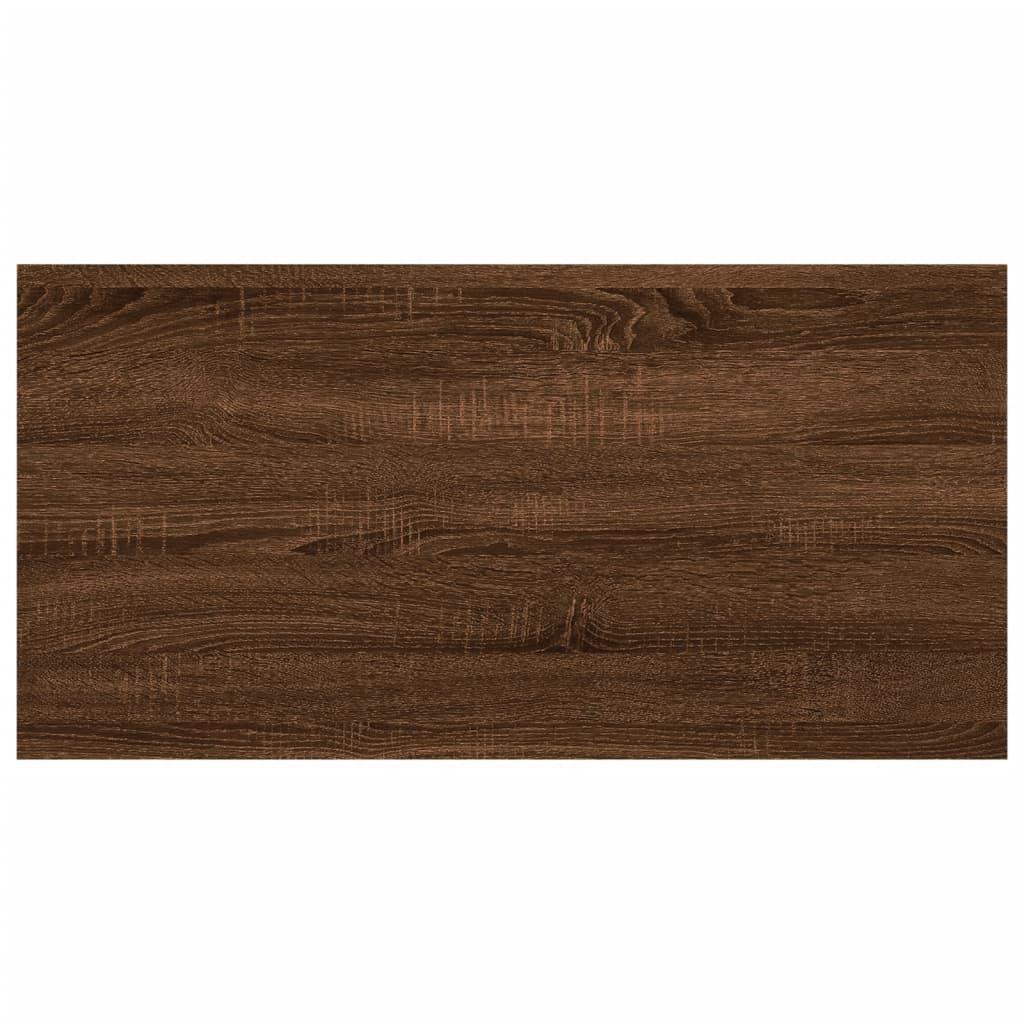 Wandschappen 4 st 60x20x1,5 cm bewerkt hout bruin eikenkleur Boekenkasten & wandplanken | Creëer jouw Trendy Thuis | Gratis bezorgd & Retour | Trendy.nl