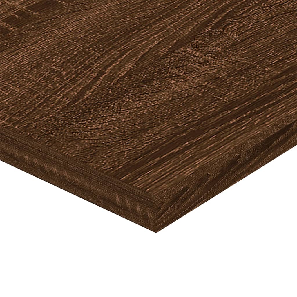 Wandschappen 4 st 60x20x1,5 cm bewerkt hout bruin eikenkleur Boekenkasten & wandplanken | Creëer jouw Trendy Thuis | Gratis bezorgd & Retour | Trendy.nl