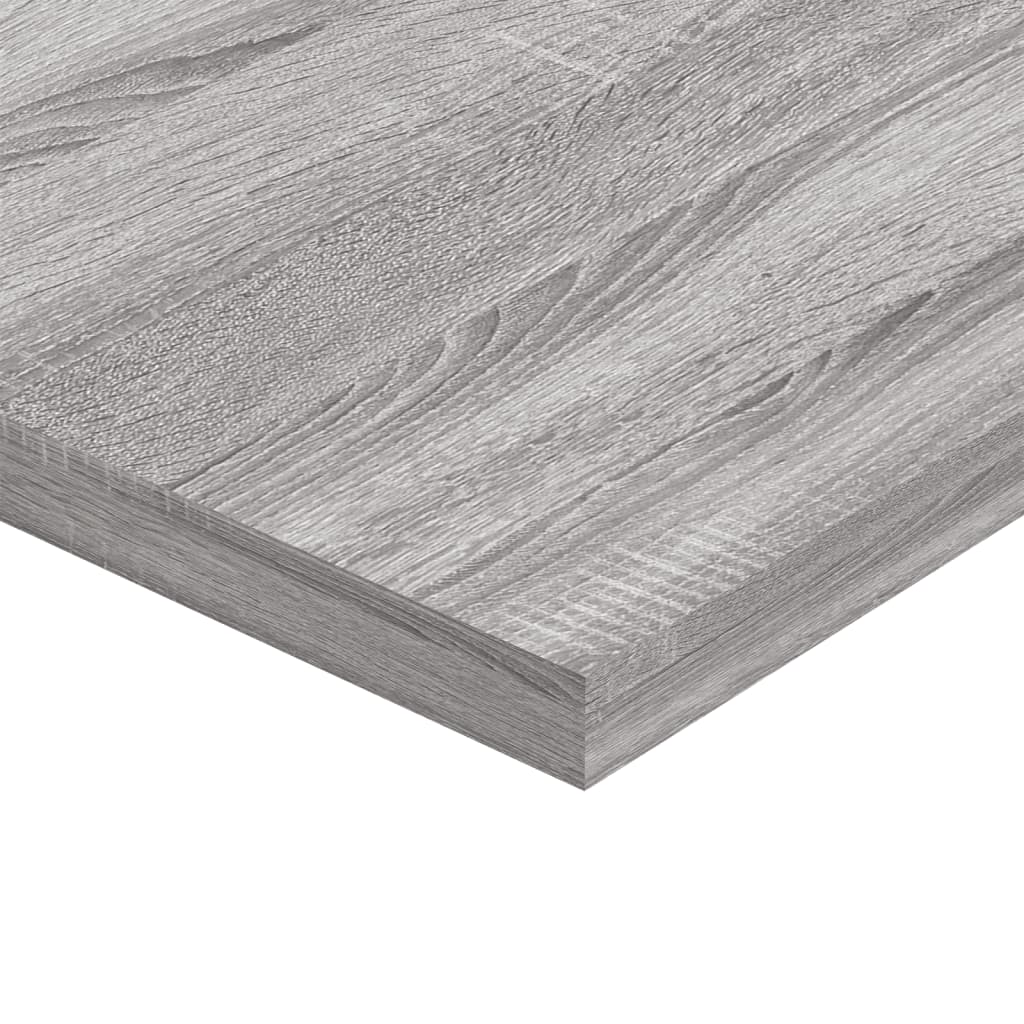 Wandschappen 4 st 60x30x1,5 cm bewerkt hout grijs sonoma eiken Boekenkasten & wandplanken | Creëer jouw Trendy Thuis | Gratis bezorgd & Retour | Trendy.nl