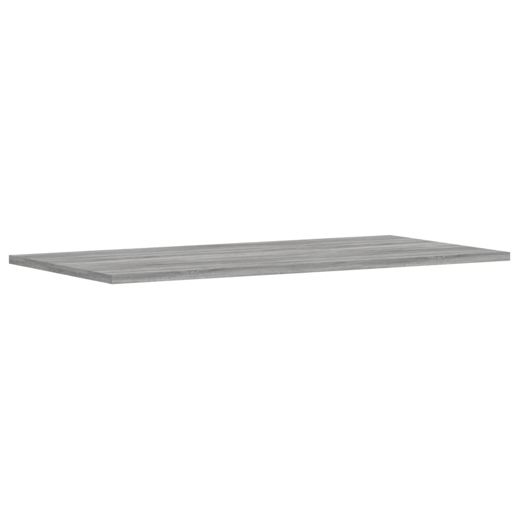 Wandschappen 4 st 80x40x1,5 cm bewerkt hout grijs sonoma eiken Boekenkasten & wandplanken | Creëer jouw Trendy Thuis | Gratis bezorgd & Retour | Trendy.nl