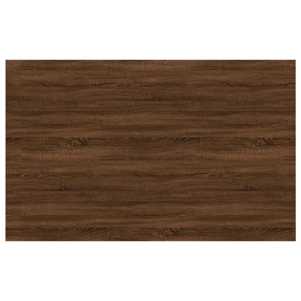 Wandschappen 4 st 80x50x1,5 cm bewerkt hout bruin eikenkleur Boekenkasten & wandplanken | Creëer jouw Trendy Thuis | Gratis bezorgd & Retour | Trendy.nl