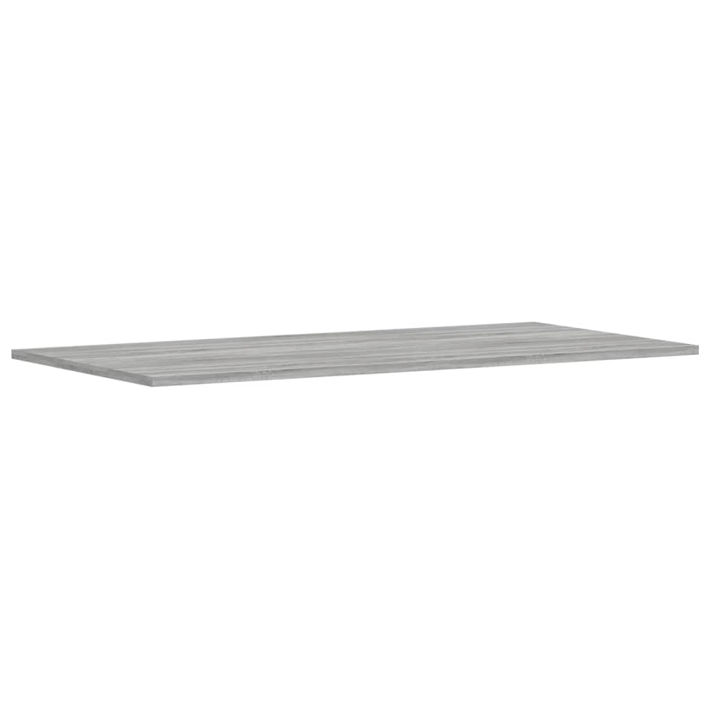 Wandschappen 4 st 100x50x1,5 cm bewerkt hout grijs sonoma eiken Boekenkasten & wandplanken | Creëer jouw Trendy Thuis | Gratis bezorgd & Retour | Trendy.nl