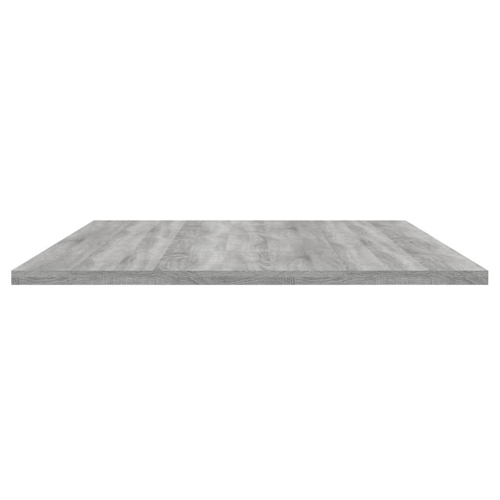 Wandschappen 4 st 100x50x1,5 cm bewerkt hout grijs sonoma eiken Boekenkasten & wandplanken | Creëer jouw Trendy Thuis | Gratis bezorgd & Retour | Trendy.nl