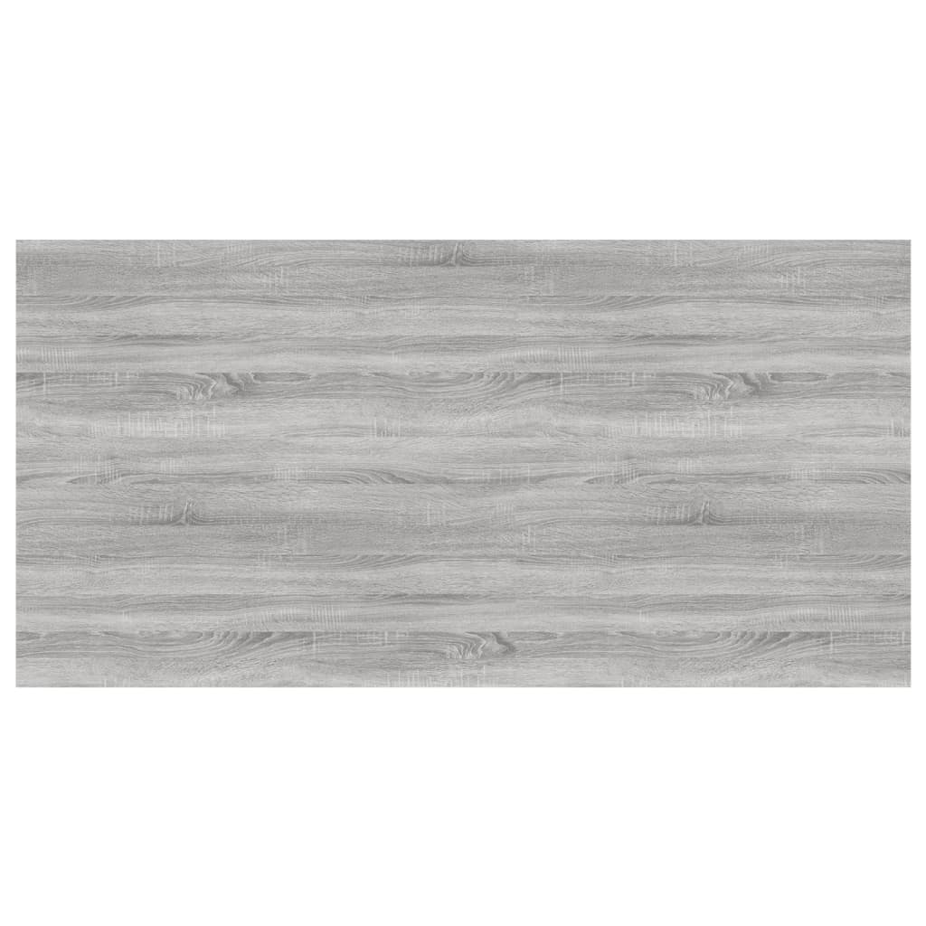 Wandschappen 4 st 100x50x1,5 cm bewerkt hout grijs sonoma eiken Boekenkasten & wandplanken | Creëer jouw Trendy Thuis | Gratis bezorgd & Retour | Trendy.nl