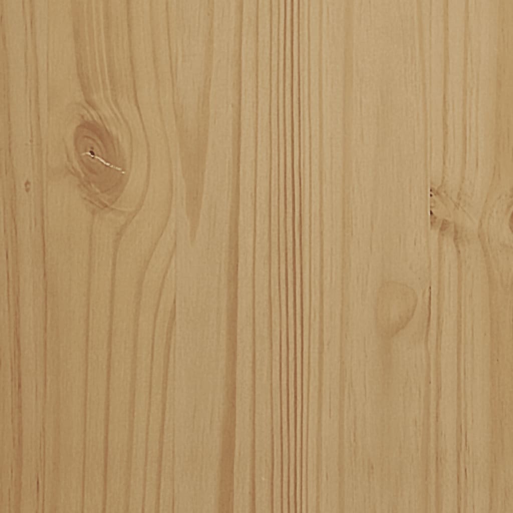 Salontafel FLORO 99x55,5x45 cm massief grenenhout wasbruin