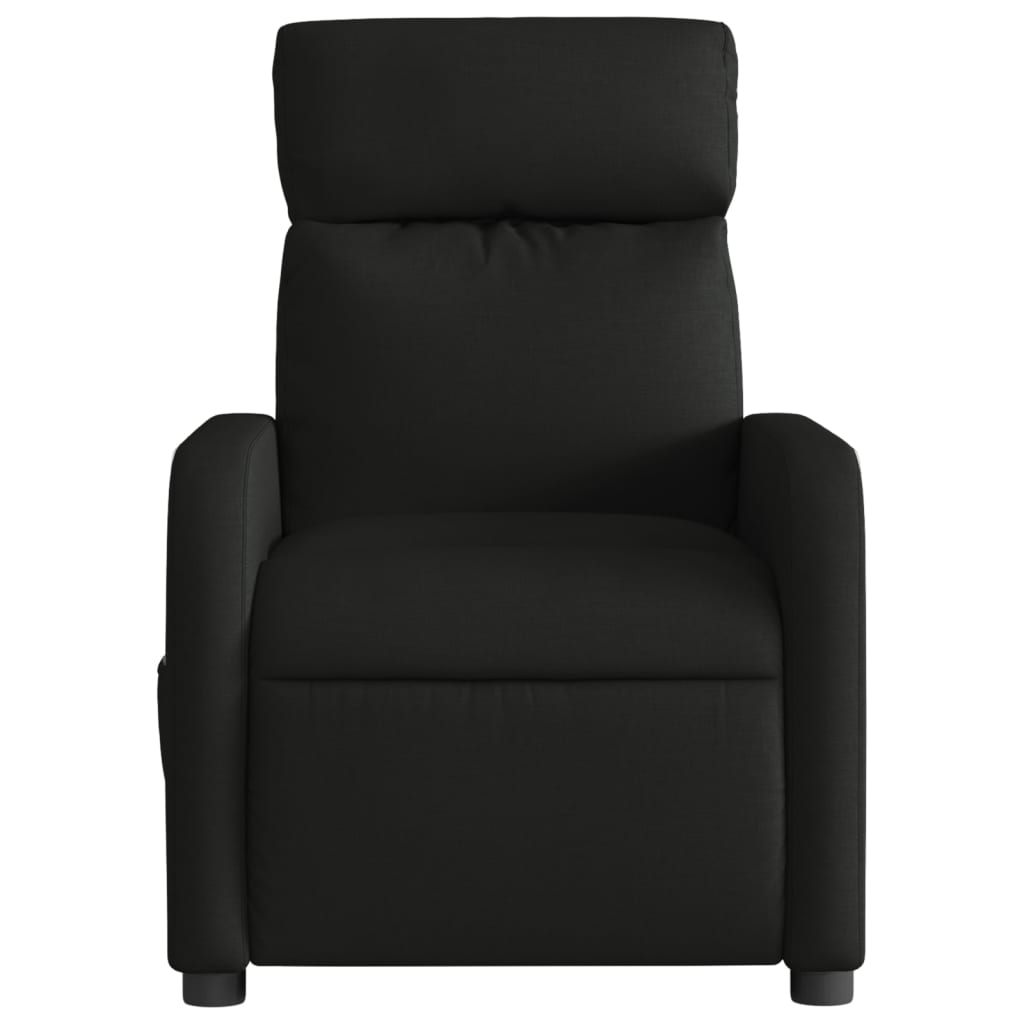 Massagestoel elektrisch verstelbaar stof zwart Fauteuils & Relaxfauteuils | Creëer jouw Trendy Thuis | Gratis bezorgd & Retour | Trendy.nl