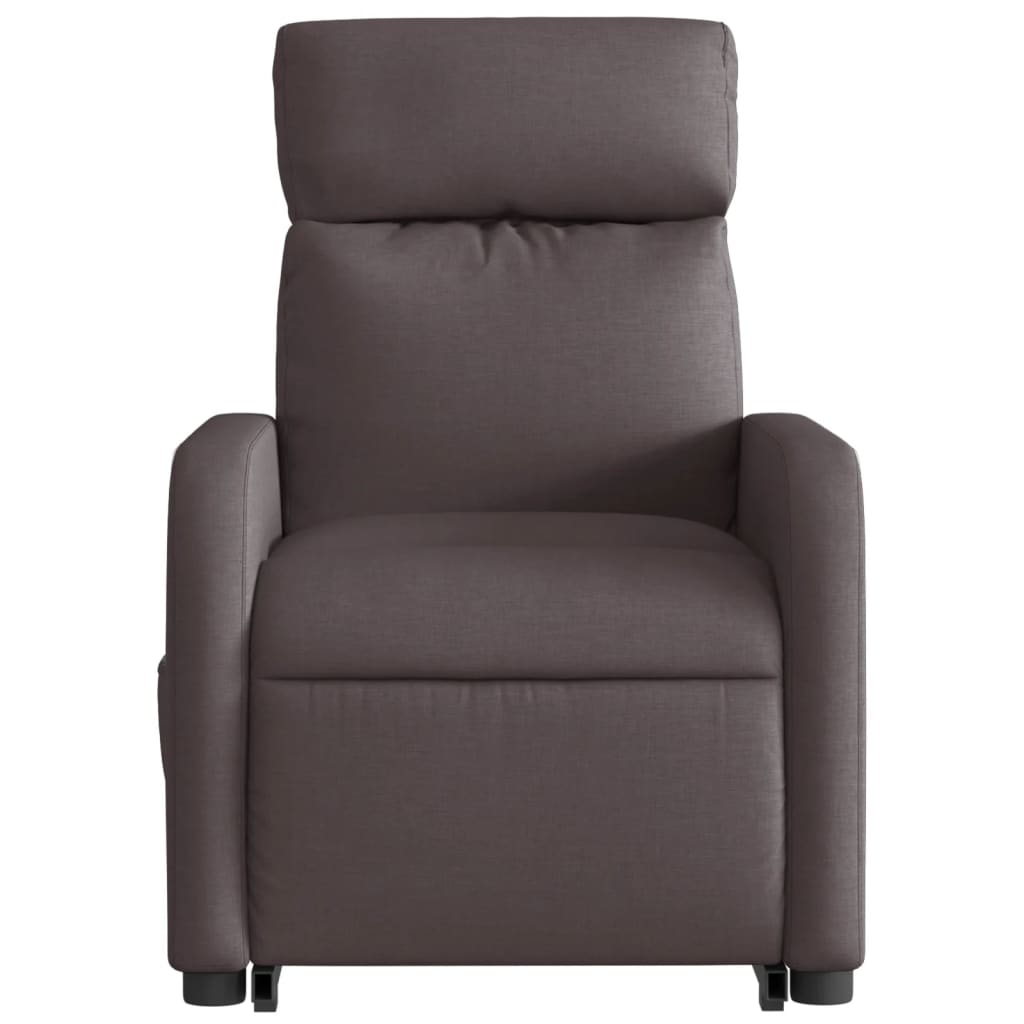 Sta-op-stoel verstelbaar stof donkerbruin Fauteuils & Relaxfauteuils | Creëer jouw Trendy Thuis | Gratis bezorgd & Retour | Trendy.nl