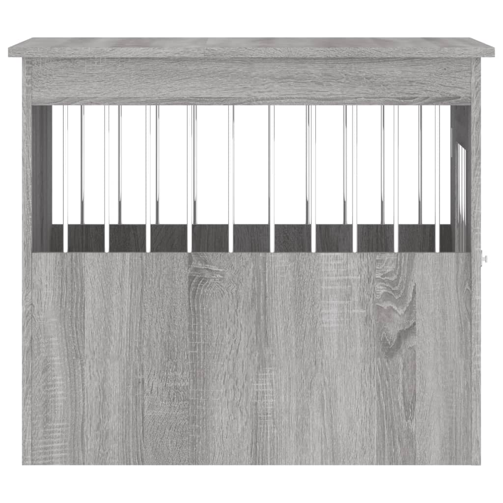 Hondenbench 55x75x65 cm bewerkt hout grijs sonoma Hondenhokken | Creëer jouw Trendy Thuis | Gratis bezorgd & Retour | Trendy.nl