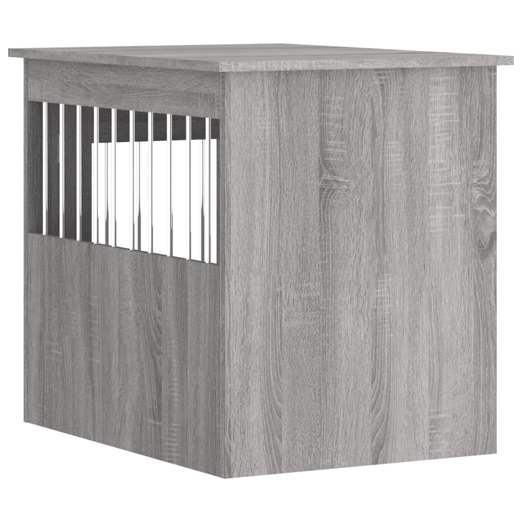 Hondenbench 55x75x65 cm bewerkt hout grijs sonoma Hondenhokken | Creëer jouw Trendy Thuis | Gratis bezorgd & Retour | Trendy.nl